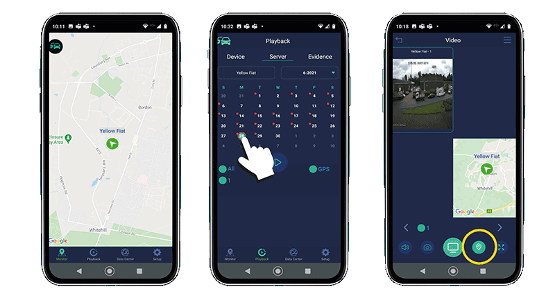 Connected Mobile App Images